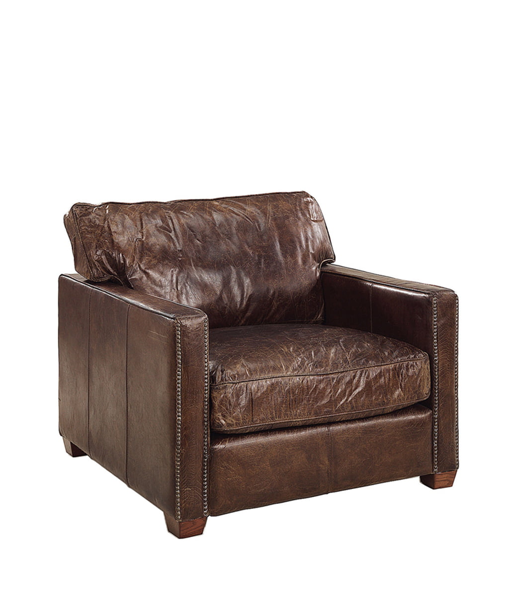 VISCOUNT skinnfåtölj