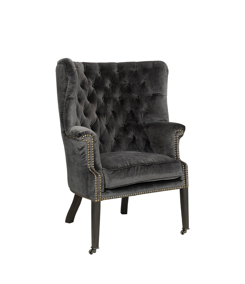 CHURCHTOWN sammetsfåtölj