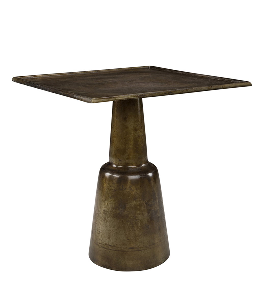 CHLOÉ Fyrkantigt sidobord i metall