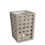 TEAK PLANT Kruka - Charcoal teak