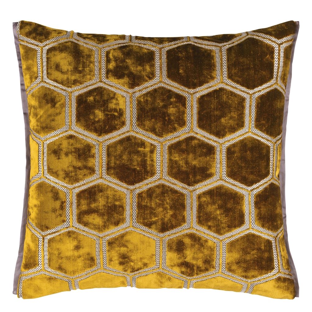 Manipur Ochre Medium Cushion