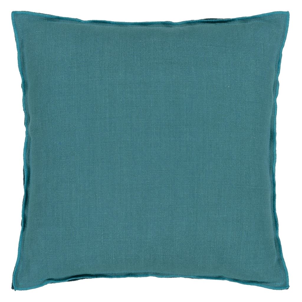 Brera Lino Indian Ocean & Teal Cushion - Bild 2