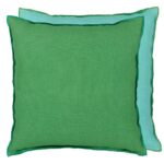 Brera Lino Emerald & Capri Cushion