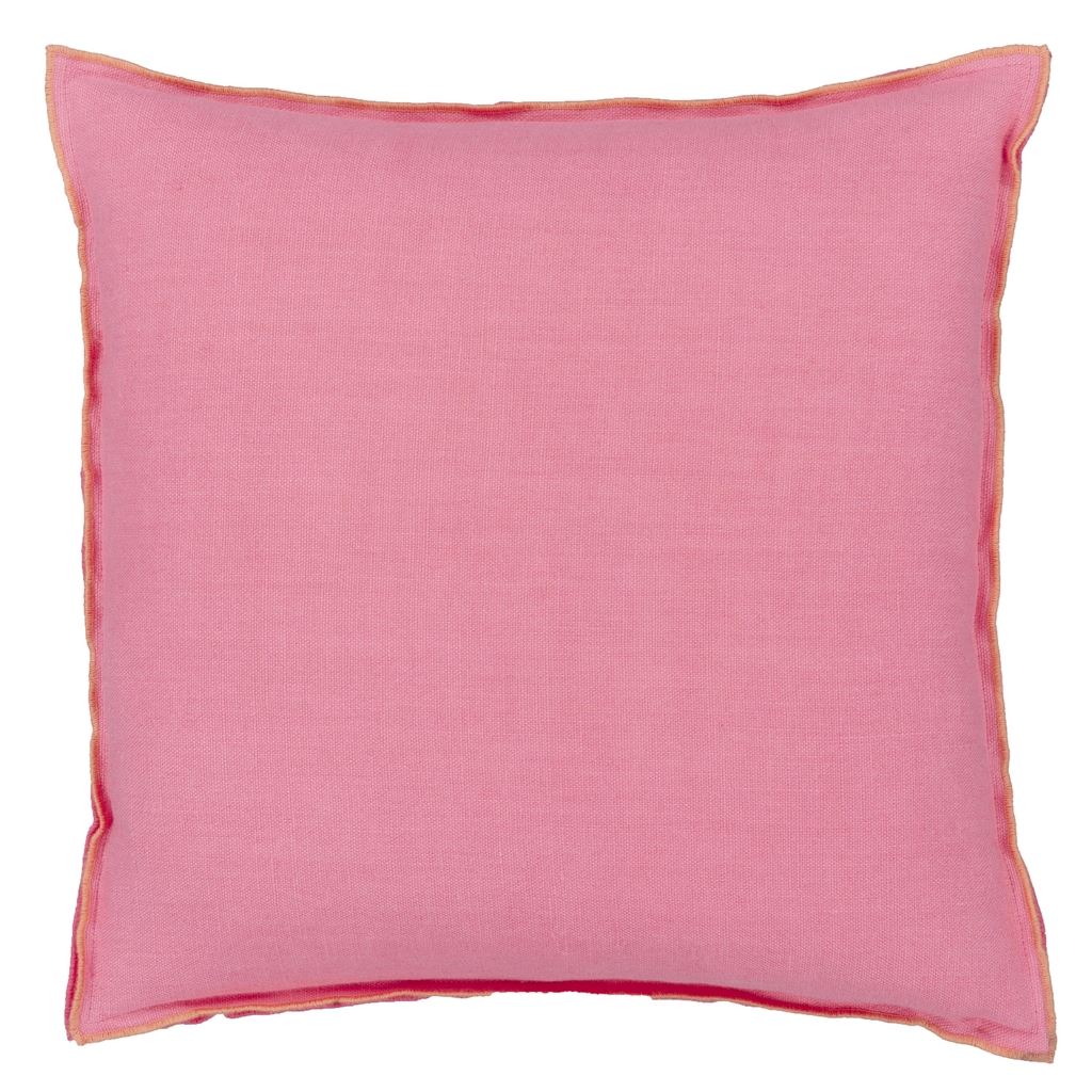 Brera Lino Hibiscus & Peach Cushion - Bild 3