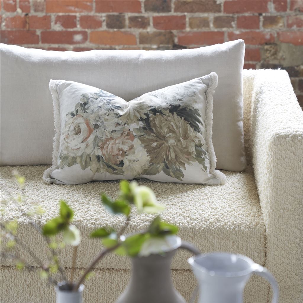 Fleurs d artistes Sepia Cushion - Bild 7