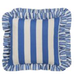 Berkeley Stripe Cobalt Cushion