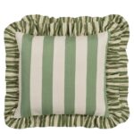 Berkeley Stripe Celadon Cushion