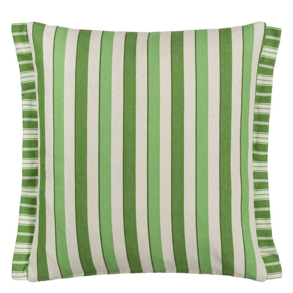 Cork Street Stripe Cobalt Cushion - Bild 2