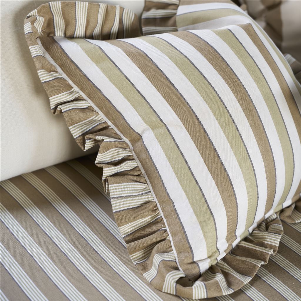 Berkeley Stripe Natural Cushion - Bild 4