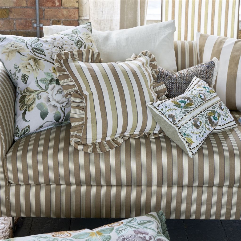 Berkeley Stripe Natural Cushion - Bild 5