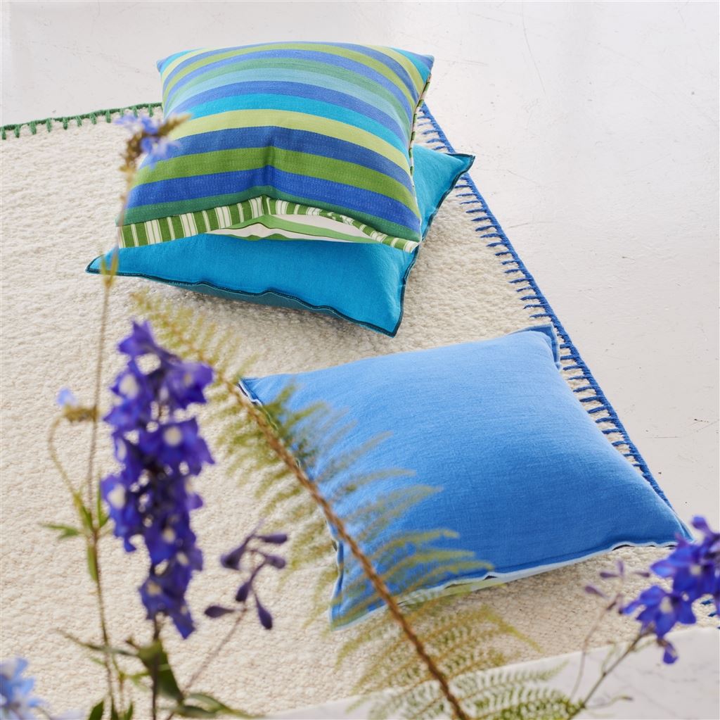 Brera Lino Cornflower & Lapis Cushion - Bild 6