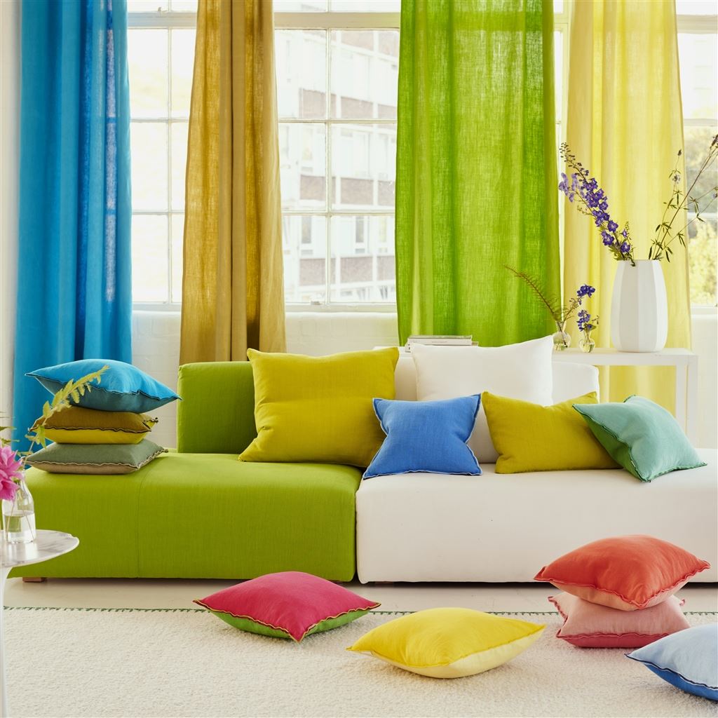 Brera Lino Mimosa & Primrose Cushion - Bild 6