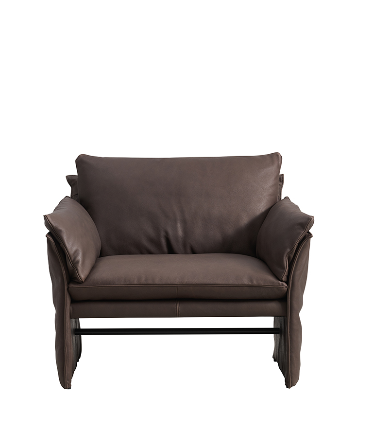 HARLEM fåtölj i läder - Bild 2