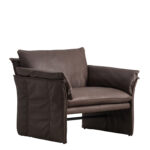 HARLEM fåtölj i läder