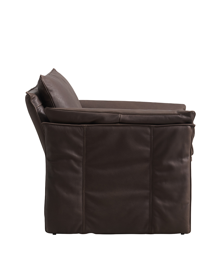 HARLEM fåtölj i läder - Bild 3