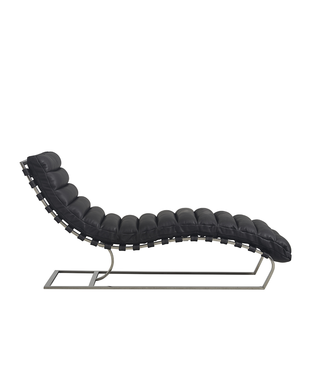 CLIFF schäslong i skinn - Bild 2