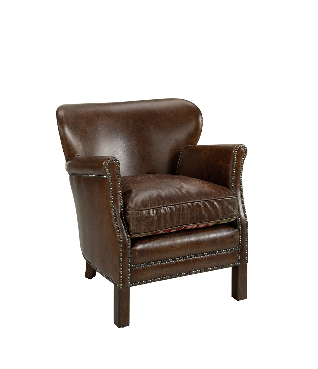 PROFESSOR skinnfåtölj