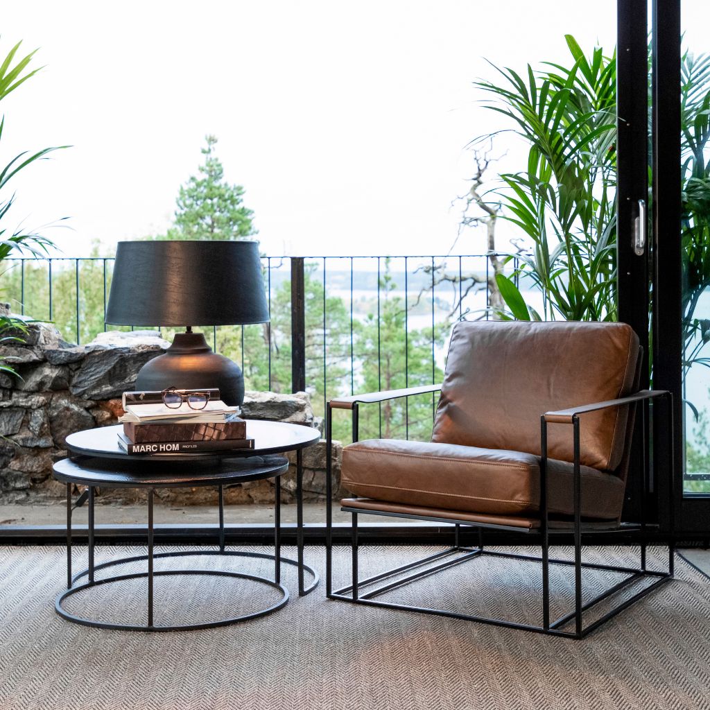 BELLAGIO skinnfåtölj - Bild 4