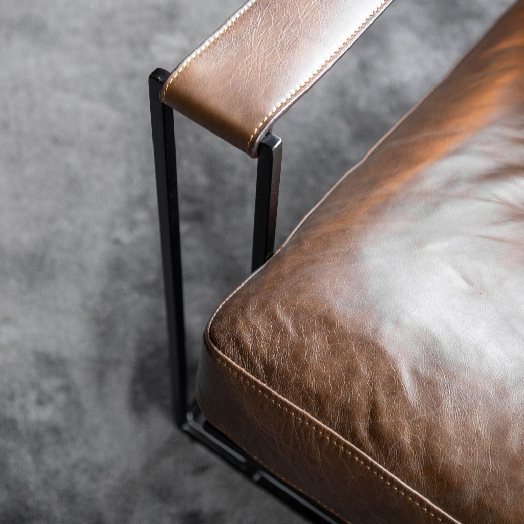 BELLAGIO skinnfåtölj - Bild 9