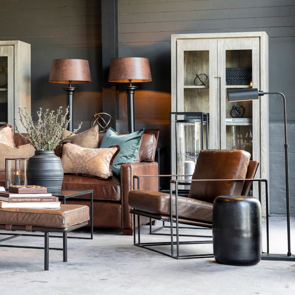 BELLAGIO skinnfåtölj - Bild 8