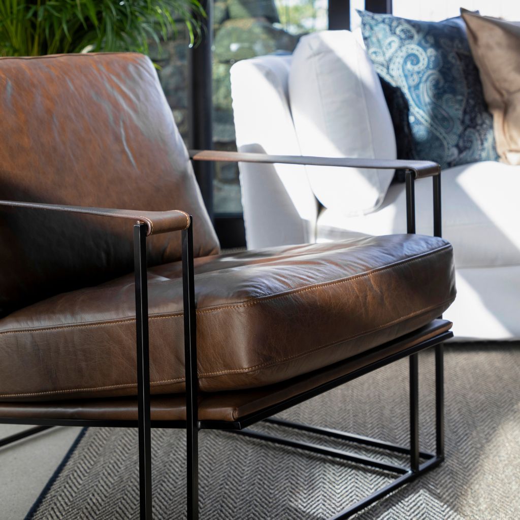 BELLAGIO skinnfåtölj - Bild 3