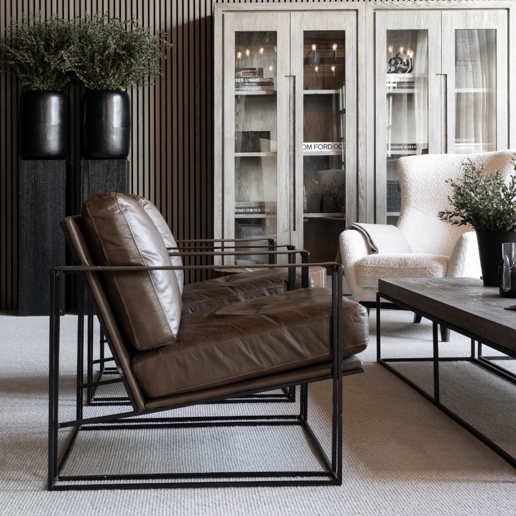 BELLAGIO skinnfåtölj - Bild 13