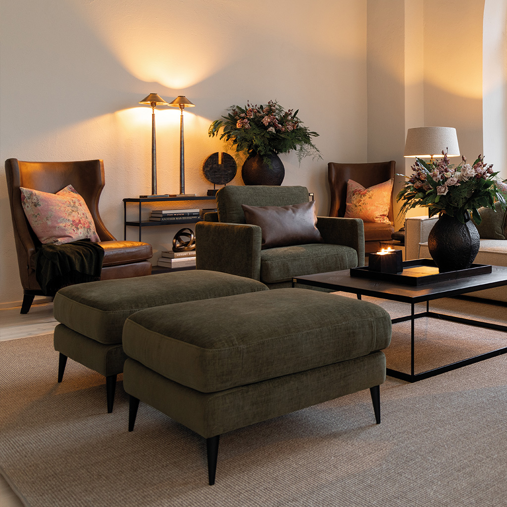 REED skinnfåtölj - Bild 3