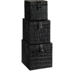 MARCELLO 3-pack fyrkantiga boxar