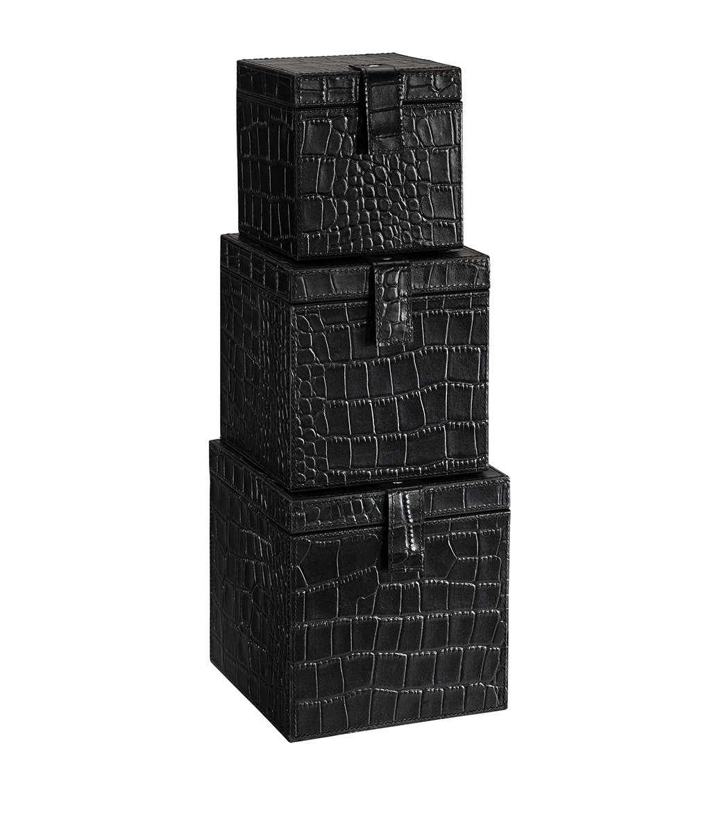 MARCELLO 3-pack fyrkantiga boxar