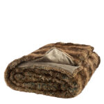 AMBER WOLF pläd - 127 cm