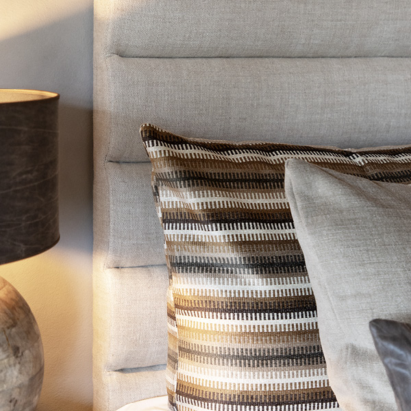 LISBON sänggavel i linne - Bild 3