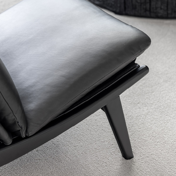 ALYSON skinnfåtölj - Bild 6