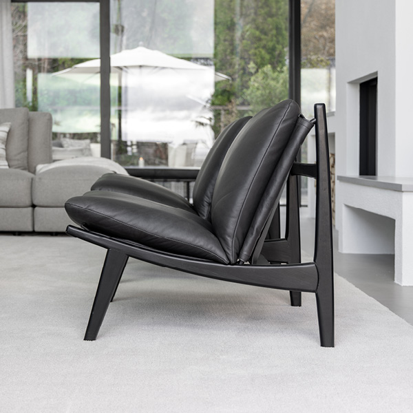 ALYSON skinnfåtölj - Bild 3