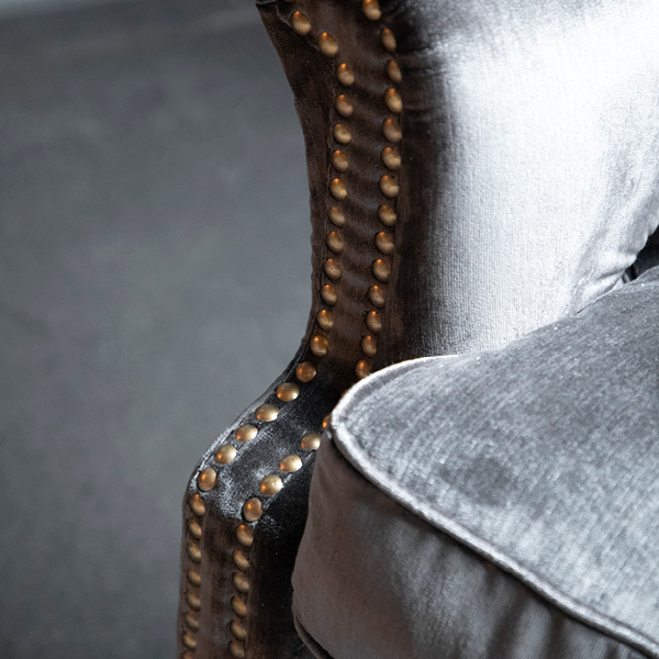 CHURCHTOWN sammetsfåtölj - Bild 8