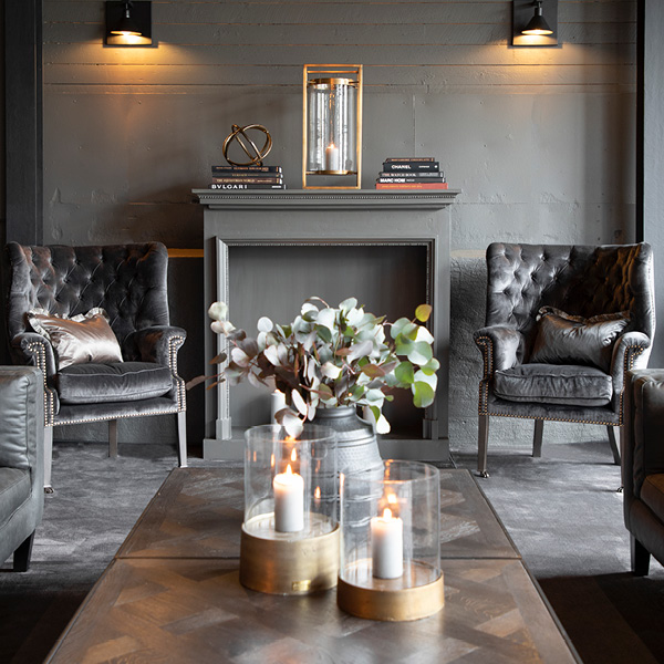 CHURCHTOWN sammetsfåtölj - Bild 2