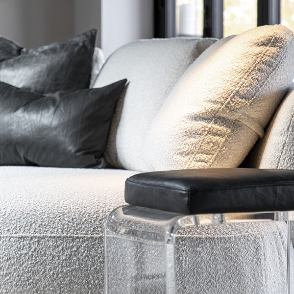 DIXON 2-sits tygsoffa - Bild 2