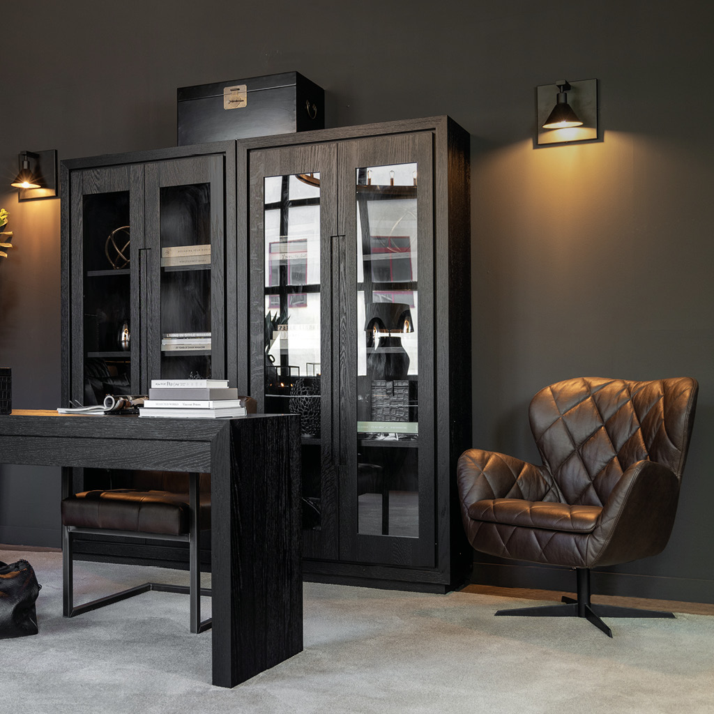 JADE skinnfåtölj - Bild 5