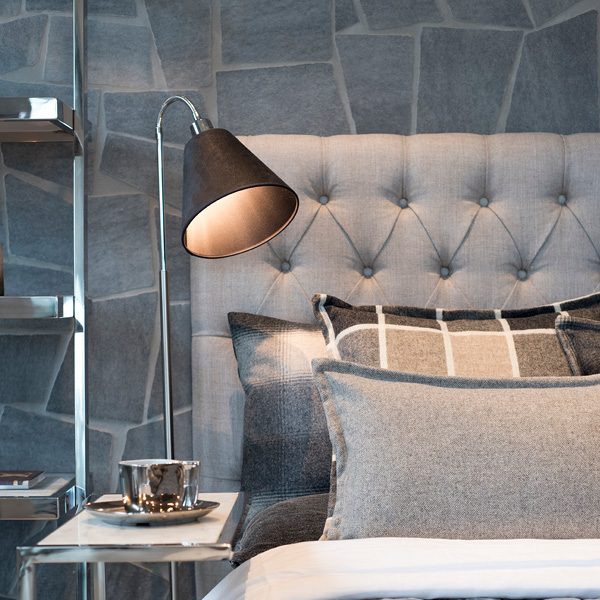 VIENNA sänggavel i linne - Bild 4