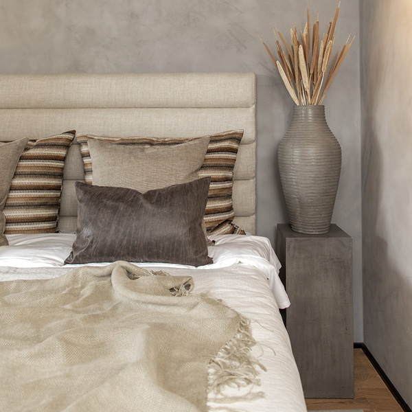 LISBON sänggavel i linne - Bild 2