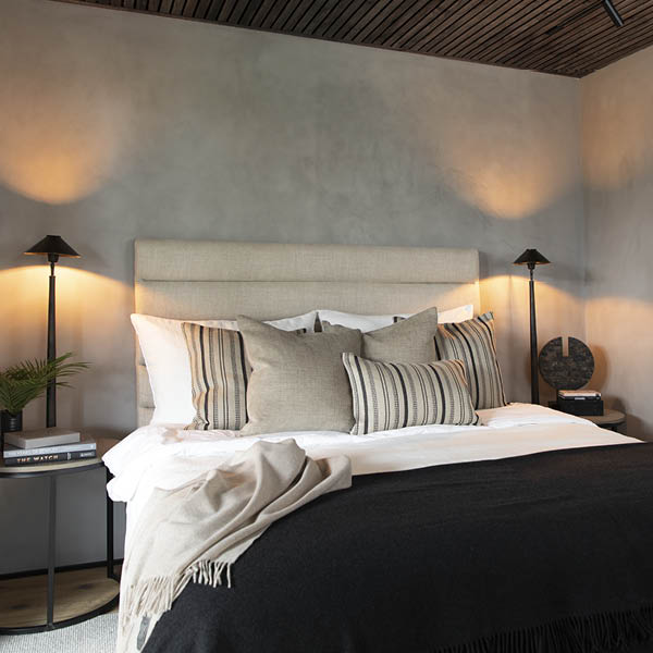 LISBON sänggavel i linne - Bild 7