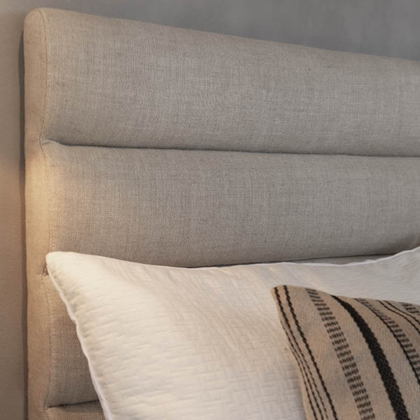 LISBON sänggavel i linne - Bild 6