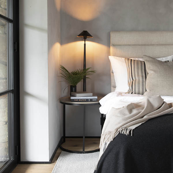 LISBON sänggavel i linne - Bild 5