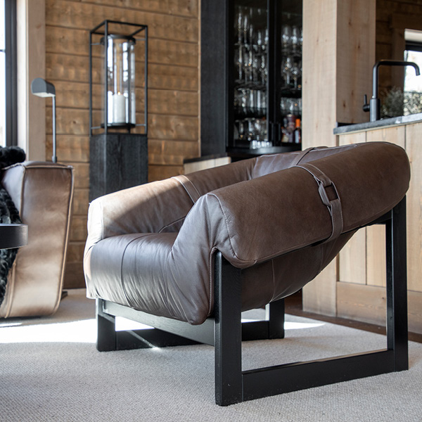 Lee skinnfåtölj - Bild 4