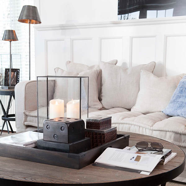 PEWTER Bordslampa 74cm - Bild 7