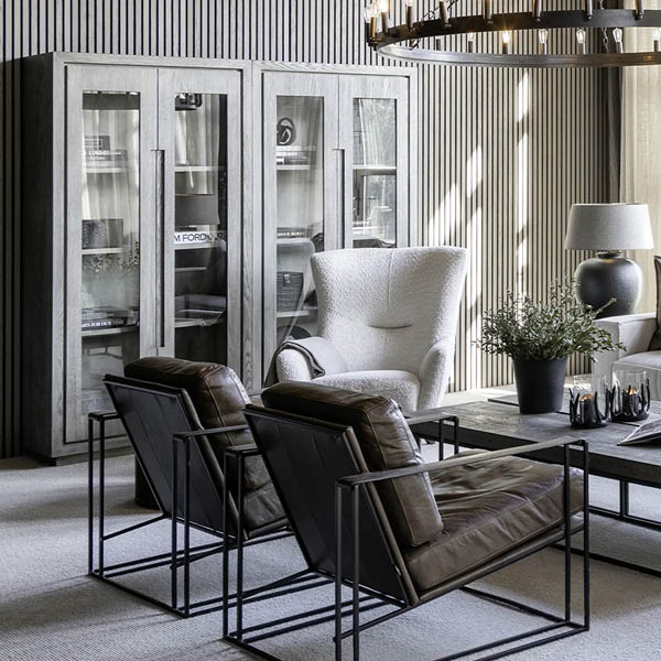 HUNTER vitrinskåp - Bild 6