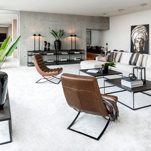 BROOKS skinnfåtölj - Bild 6