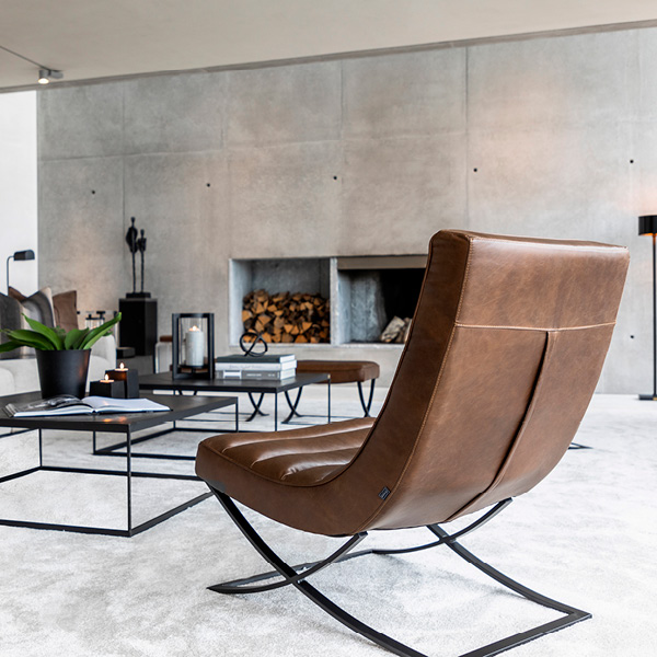 BROOKS skinnfåtölj - Bild 5