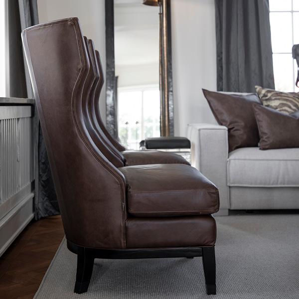 REED skinnfåtölj - Bild 6