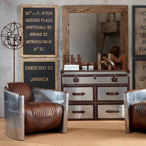 TOMCAT AVIATOR skinnfåtölj - Bild 4