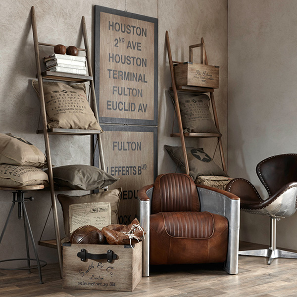 TOMCAT AVIATOR skinnfåtölj - Bild 2